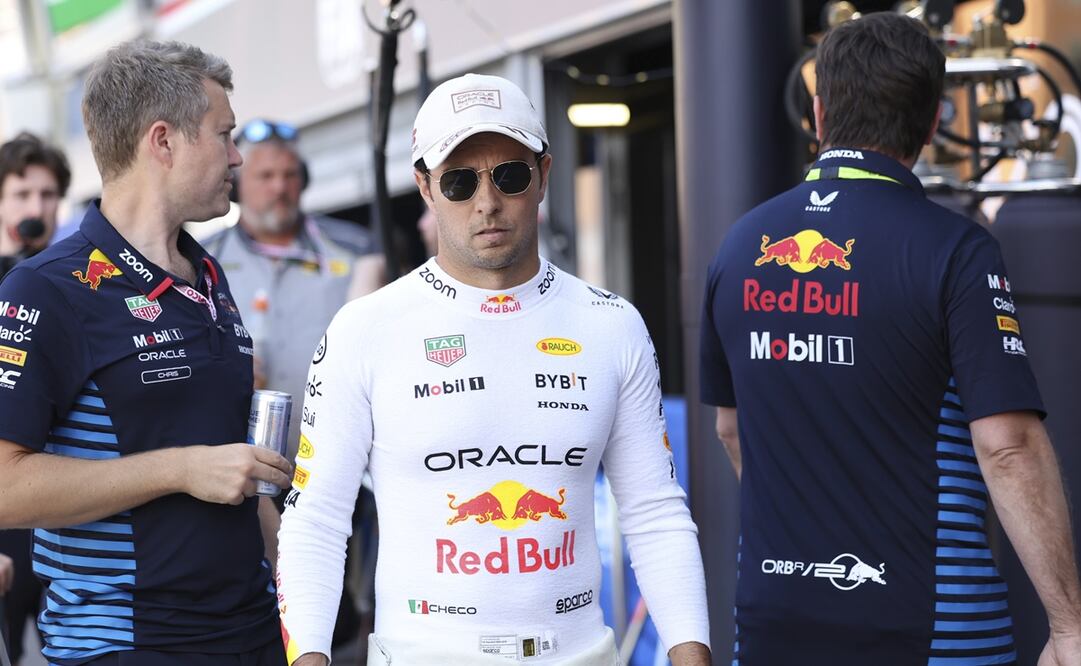 Checo Pérez se sincera en el GP de Mónaco: “El fin de semana está totalmente perdido” FOTO: AP