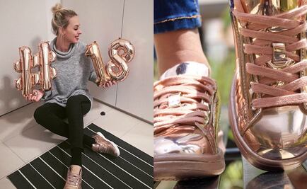 Tenis rose gold que todo millennial debe tener 