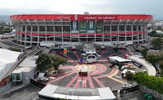 Así luce el estadio Ciudad de México, a menos de una semana de la inauguración del Mundial 2026