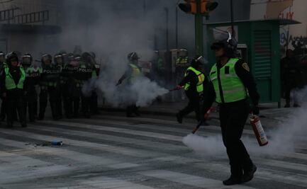 Estalla petardo en marcha del día de las mujeres; hay dos lesionadas