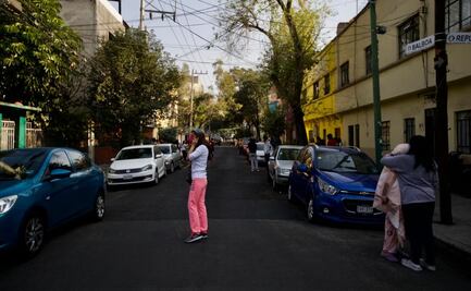 Fotos y video. Alerta sísmica despierta a los capitalinos  