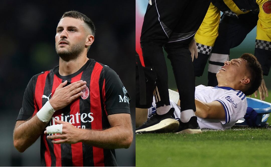 Santiago Giménez dedica emotivo mensaje a Rodrigo Huescas tras su lesión / Foto: AP / AFP