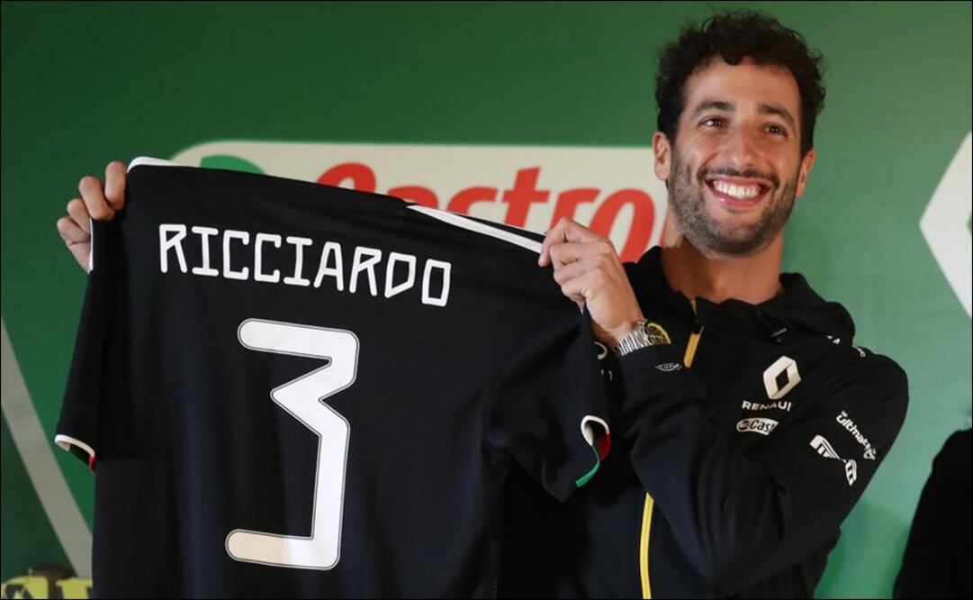 CONFERENCIA DEL PILOTO DE FÓRMULA UNO DANIEL RICCIARDO. FOTO: GERMÁN ESPINOSA