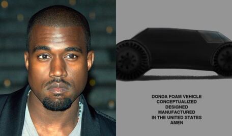 Kanye West lanzará un auto futurista “100 por ciento estadounidense”
