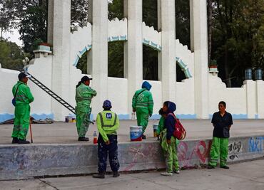 Gobierno de CDMX, el que hizo restauración del Foro Lindbergh y no la Cuauhtémoc, señala Batres