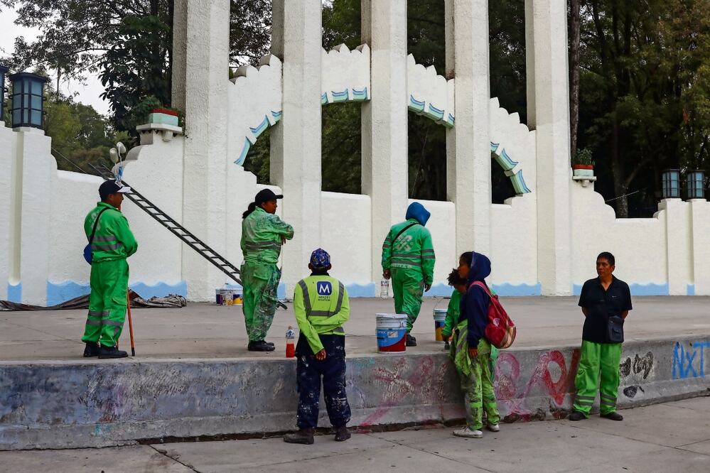 Restauración en el Foro Lindbergh está por terminar. FOTO: Especial