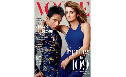 Zoolander y Penélope Cruz toman la portada de "Vogue"