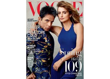 Zoolander y Penélope Cruz toman la portada de "Vogue"