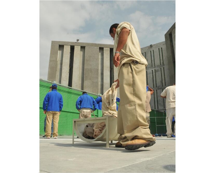 Internos del Cereso de León, Guanajuato. Foto: Archivo El Universal