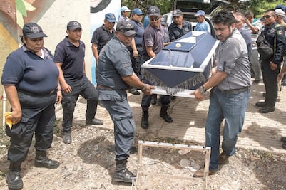 “Adiós papá”... despiden a Juan con tambora