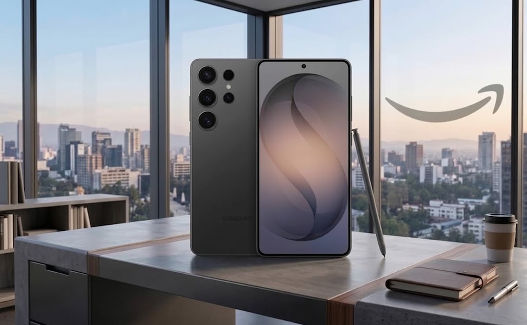 El Galaxy S26 Ultra incorpora una batería de 5,000 mAh y Samsung indica que puede alcanzar hasta 31 horas de reproducción de video. Foto: IA