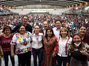 Sheinbaum celebra los cuatro años del triunfo de AMLO