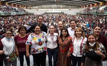 Sheinbaum celebra los cuatro años del triunfo de AMLO
