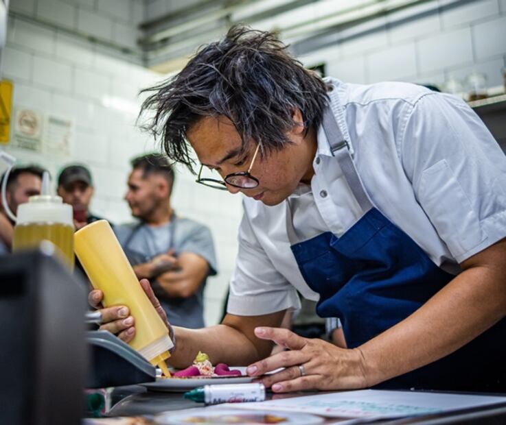 Diego Oka, chef de La Mar en Miami.