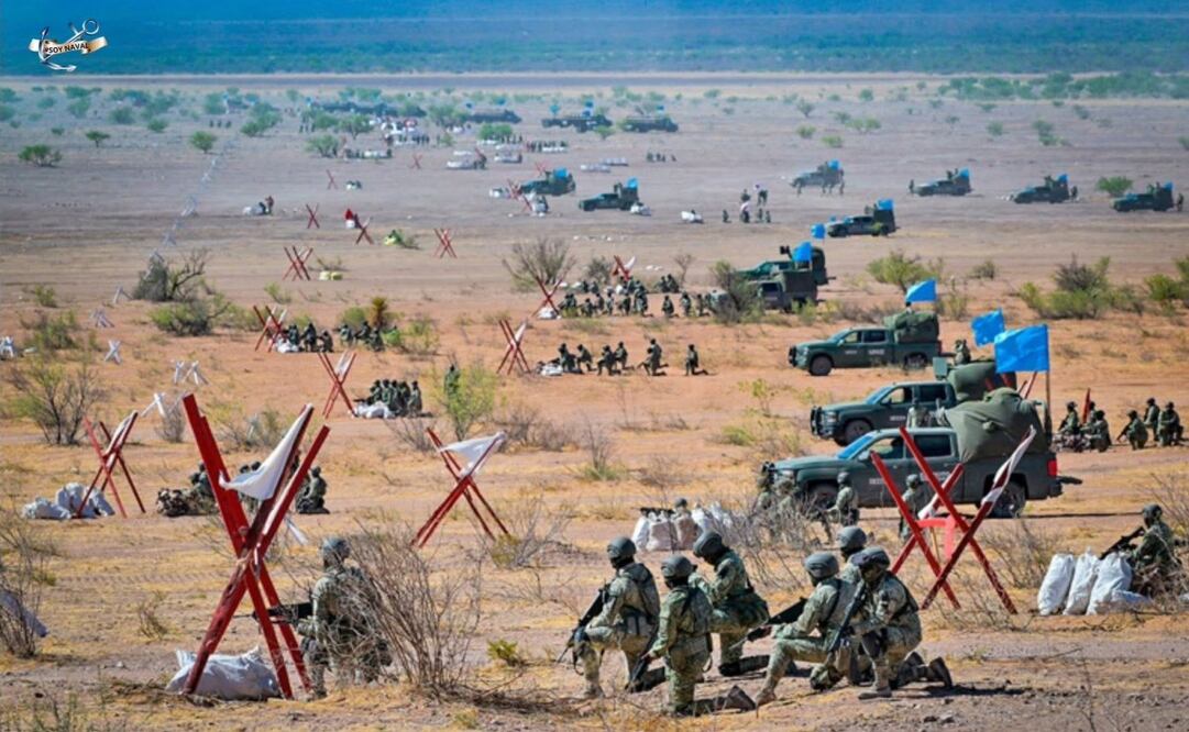 Centro Nacional de Adiestramiento en Santa Gertrudis, Chihuahua. Foto: Especial