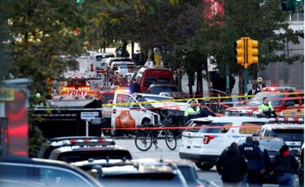 Truck attack on Manhattan bike path