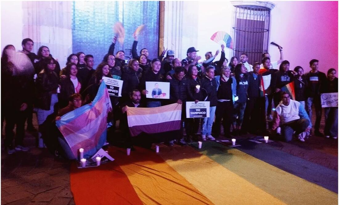 Activistas una serie de actividades de resistencia para exigir justicia en las muertes del magistrade Ociel Baena y Dorian Nieves. Foto: Irma Mejía/ EL UNIVERSAL