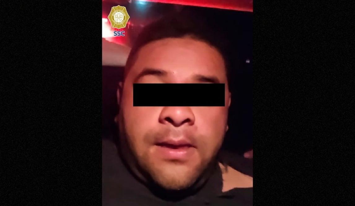 Cae presunto líder de "Los Emos" en Tláhuac; SSC asegura droga, arma y vehículo de lujo. Foto: Especial