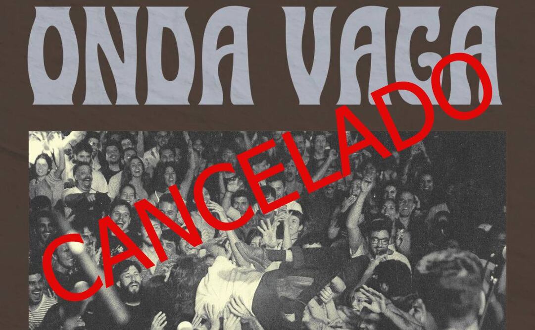 Cancelan presentación de banda “Onda Vaga” en festival Noche de Primavera 2025 (18/03/2025). Foto: @_ondavaga