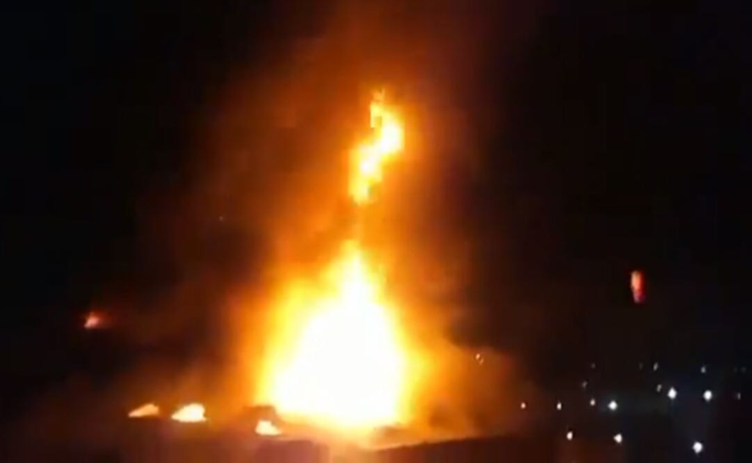 El fuego inició durante la madrugada