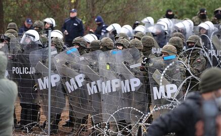 El drama en imágenes de la crisis de migrantes en la frontera entre Polonia y Bielorrusia
