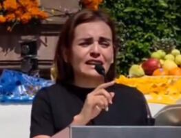 “No mataron al presidente de Uruapan, mataron al mejor presidente de México”: esposa de Manzo durante homenaje al alcalde