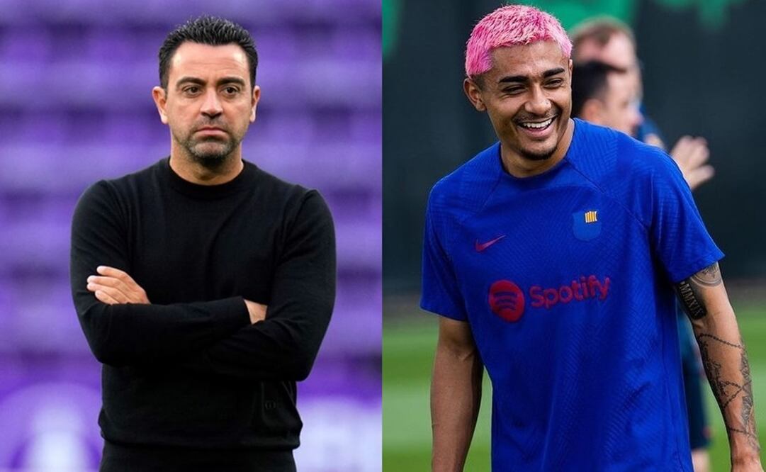 Xavi Hernández y Julián Araujo - Foto: Especial