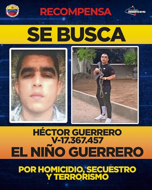 Medios venezolanos identificaron al detenido en España como Jason Robert Guerrero Flores, hermano del líder mundial de la banda, Héctor Guerrero Flores, alias "Niño Guerrero".