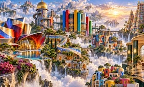 De México a Japón: los edificios más coloridos y sorprendentes del mundo