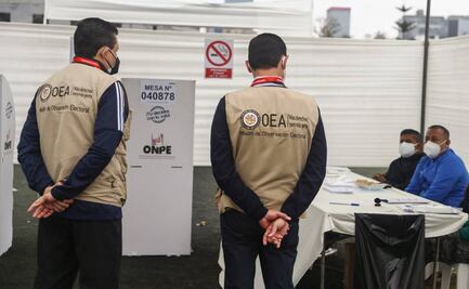 OEA descarta "graves irregularidades" en las elecciones de Perú