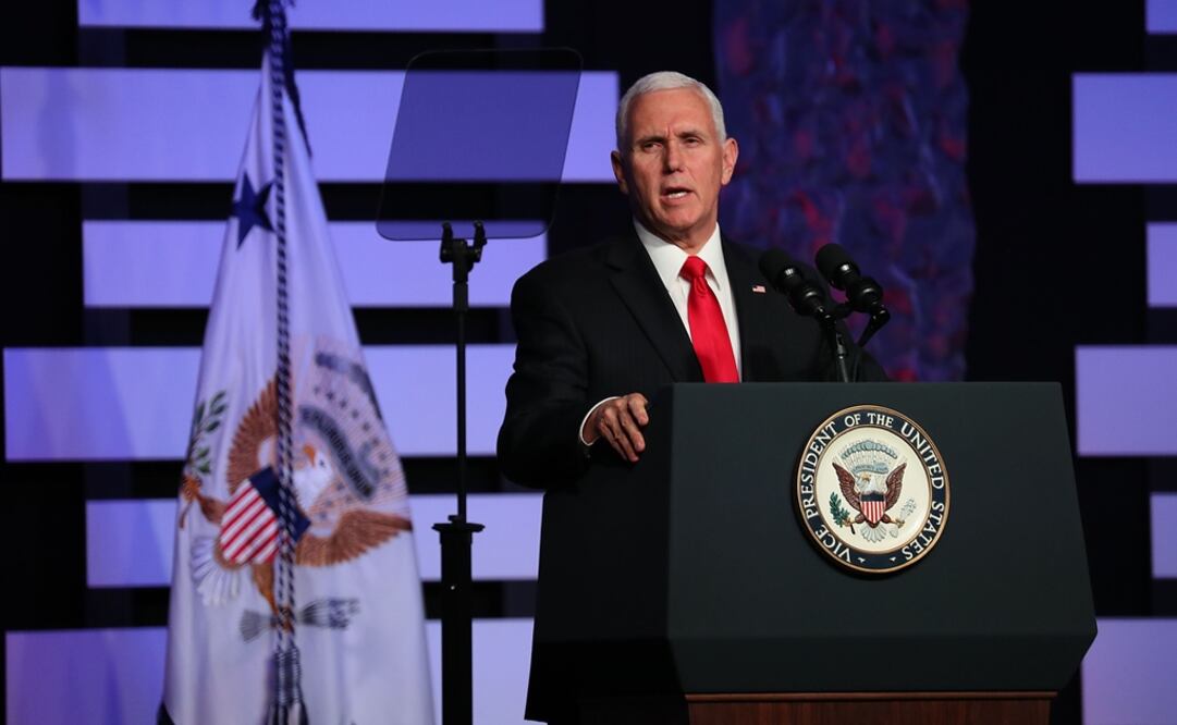 Mike Pence, vicepresidente de Estados Unidos. Foto: AFP