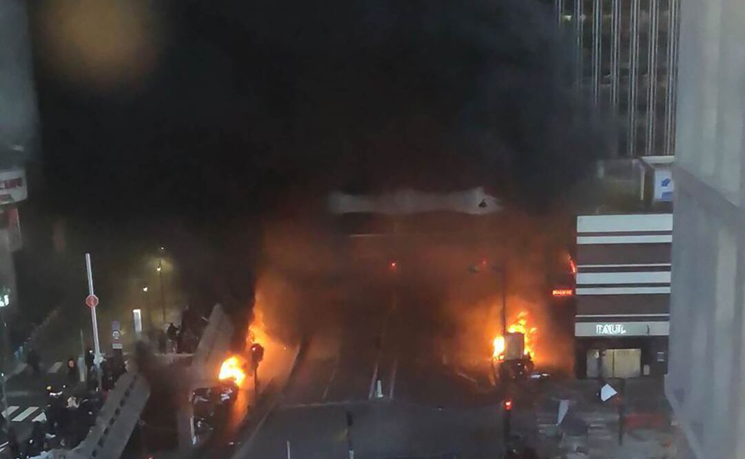 Incidentes en París tras concierto provocan incendio y evacuación de estación de trenes