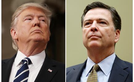 Entérate. Fechas clave en la ríspida relación entre Trump y Comey