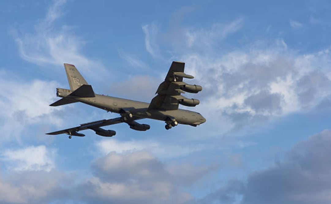 Bombardero B-52 Stratofortress. Foto: iStock