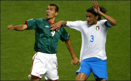 Borgetti recuerda su gol a Italia en el Mundial del 2002