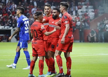 Toluca se lleva el triunfo sobre el Bayer Leverkusen en el Nemesio Diez