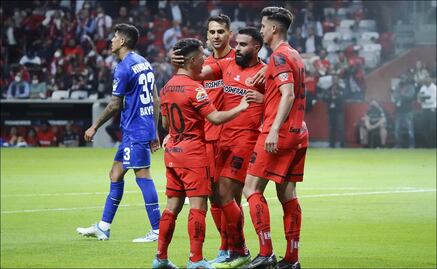 Toluca se lleva el triunfo sobre el Bayer Leverkusen en el Nemesio Diez