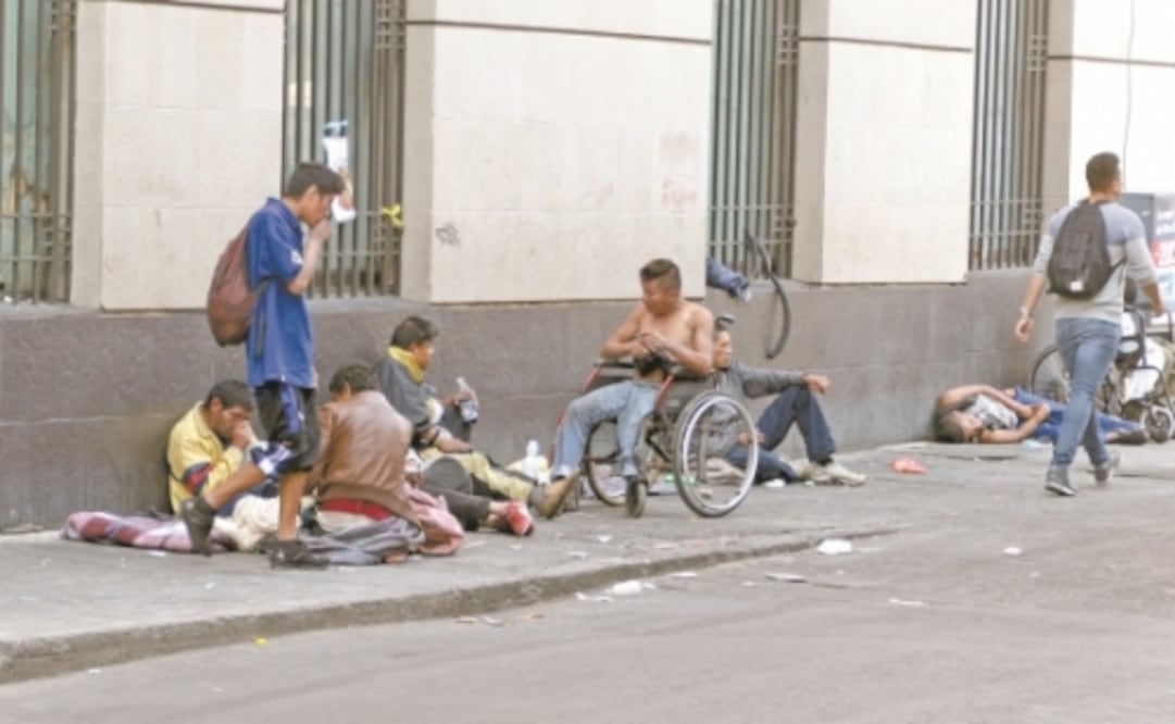Personas en situación de calle. Foto: Archivo/EL UNIVERSAL