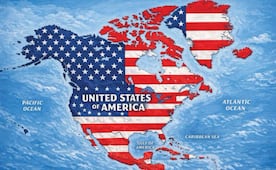 Trump pinta a México y Canadá como parte de Estados Unidos; difunde mapa