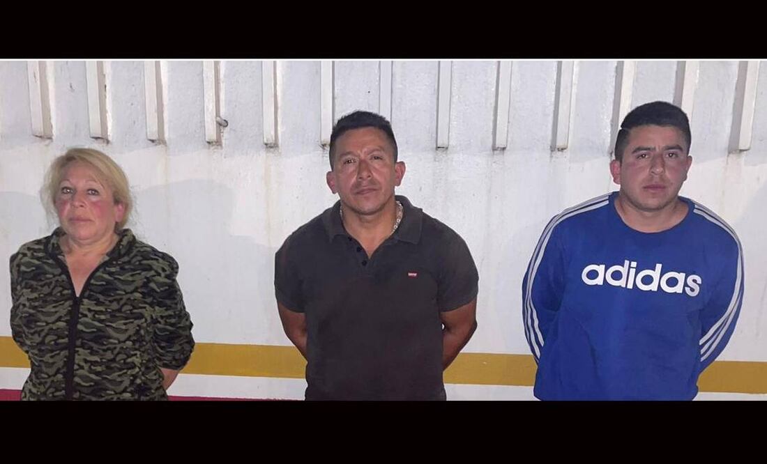 Foto: Especial/ Los detenidos fueron identificados como Ignacio Broca alias El Roca, Ana Laura, Cristian Broca y Javier García El Dientes.