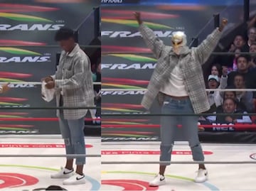VIDEO: Prisca Awiti es ovacionada en la Arena México y recibe máscara de Místico