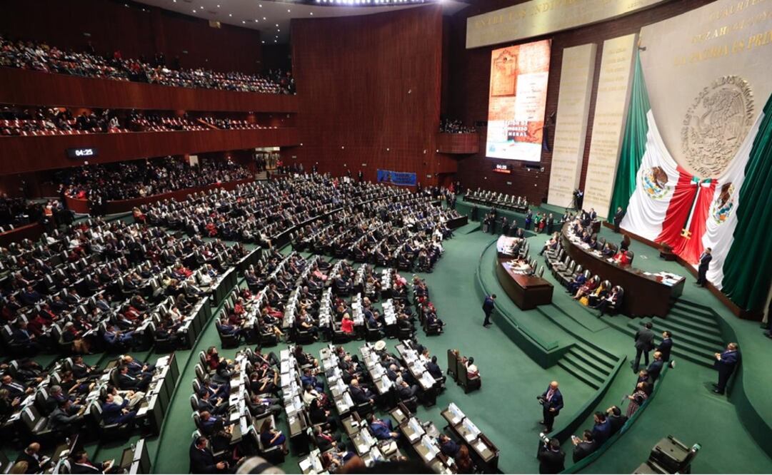 Toma de protesta de Andrés Manuel López Obrador en San Lázaro