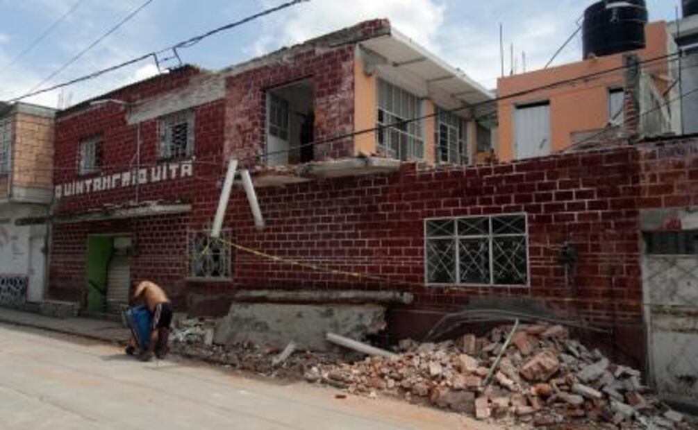 Izúcar, de los municipios más afectados por sismo en Puebla