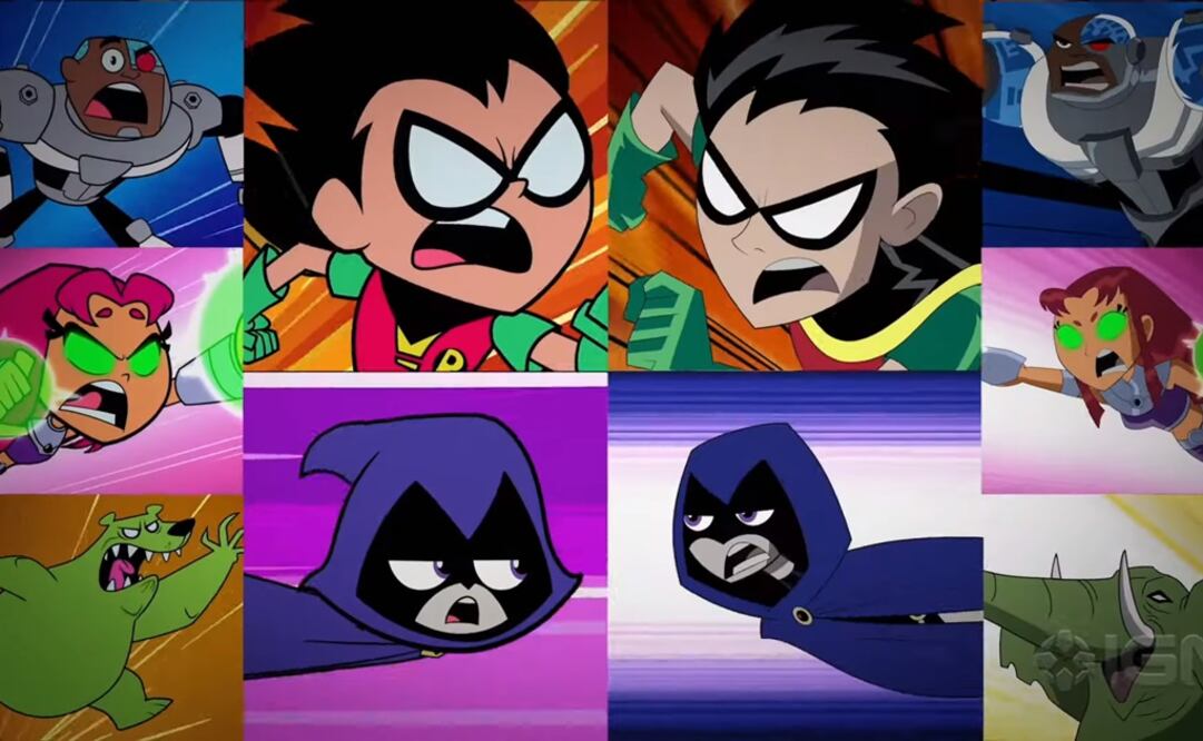"Teen Titans Go! vs. Teen Titans". Foto: Captura tráiller Teen Titans Go! vs. Teen Titans