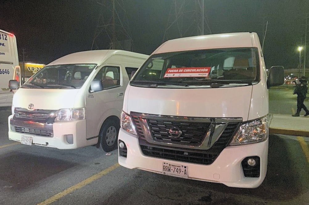 A principios de año la Agencia Estatal de Transporte retiró de circulación 10 vehículos del entonces recién estrenado servicio Uber en Monterrey. Foto: ARCHIVO EL UNIVERSAL