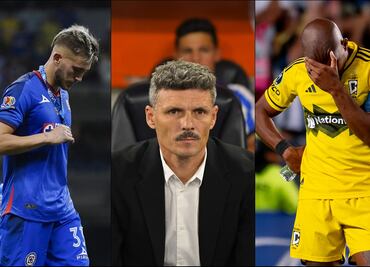 Cruz Azul y Columbus Crew fueron víctimas de la "maldición del Tano Ortiz"