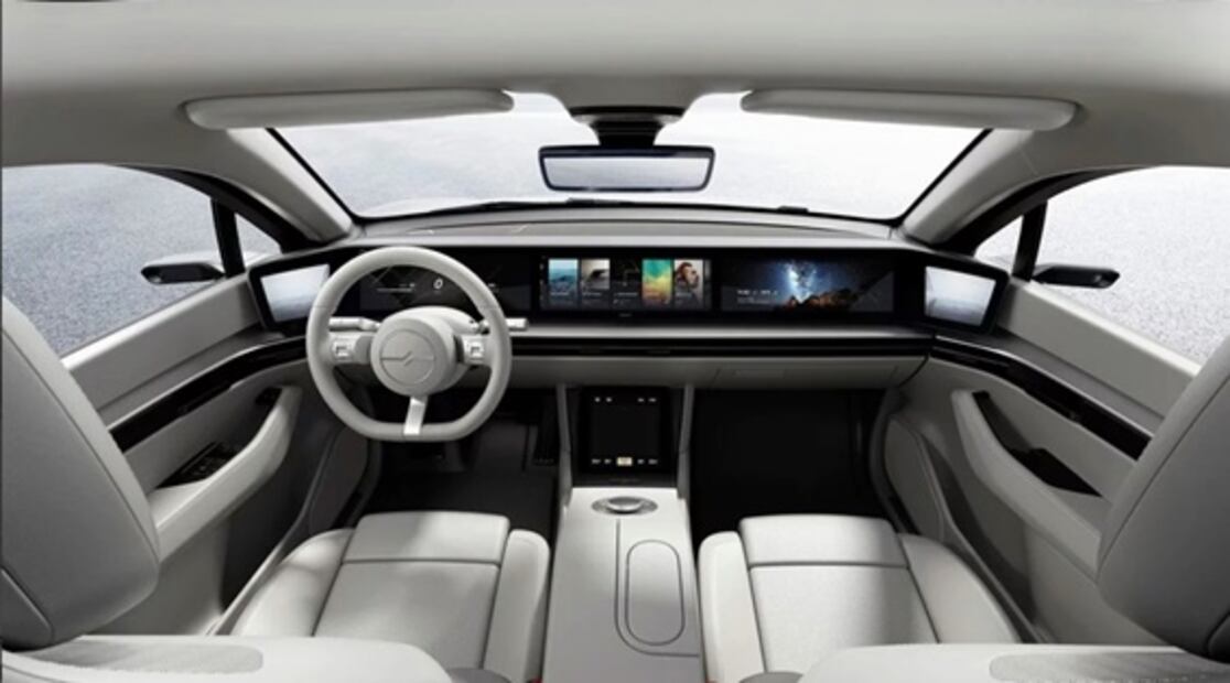 Sony presenta su primer auto en el CES 2020