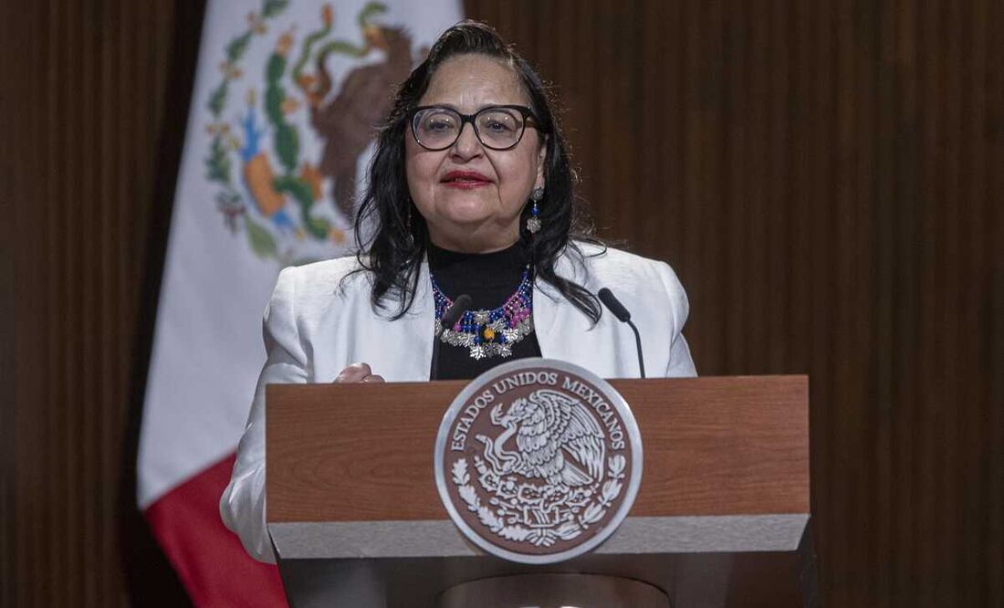 La ministra presidenta de la Corte dijo que está orgullosa de pertenecer a la judicatura federal y de ser magistrada de carrera. Foto: