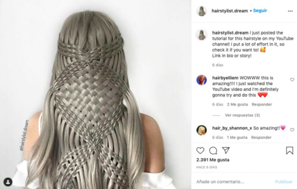 Pelo de macramé, la tendencia en peinados que debes conocer