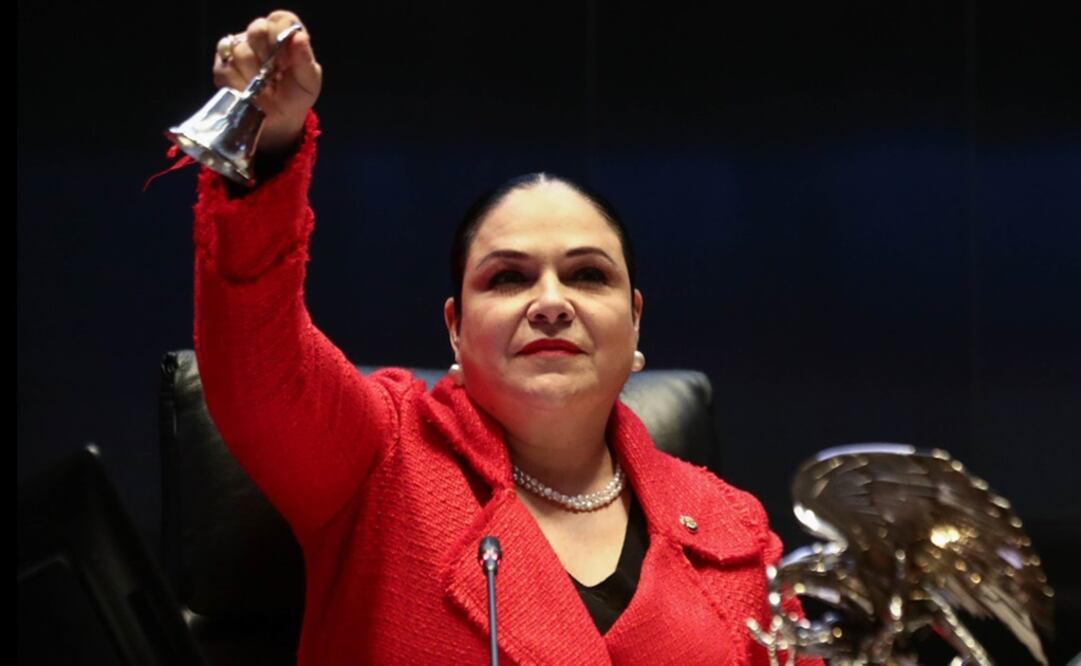 La presidenta del Senado, Mónica Fernández Balboa (Morena) llevó a cabo la instalación de la comisión especial. Foto: Archivo/EL UNIVERSAL